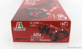 Italeri Alfa romeo 8c 2300 1931 1:12 červená