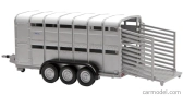 Britains Ifor Livestock Trailer - Trasporto Animali Bestiame 1:32 Stříbrná Bílá