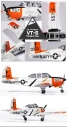 Model Kit lietadlo 12361 - USN T-34B Mentor "VT-5 Training Air Wing" (1:48)