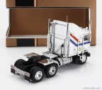 Ixo-models Kenworth K100 Aerodyne Tractor Truck 3-assi 1976 1:64 Bílá