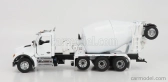 Dm-models Kenworth T880s Betoniera Tanker Cement Mixer Truck 4-assi 1990 1:50 Bílá