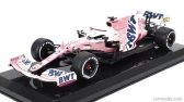 Edicola Mercedes bwt F1  Rp20 Team Sportpesa Racing Point N 11 Season 2020 Sergio Perez - Con Vetrina - With Showcase 1:24 Matt Pink Blue