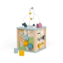 Bigjigs Toys Motorická aktivní kostka s labyrintem