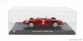 ROZBALENÉ – Edicola Ferrari F1 156 N 2 World Champion Season 1961 Phil Hill – s vitrínou – 1:24 červená