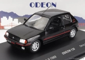 Odeon Peugeot 205 Gti 1.9 1988 1:43 čierna