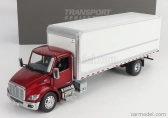 Dm-models Peterbilt 536 Truck Cassonato 2010 1:32 Červená Met Bílá