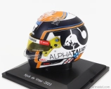 Spark-model Bell helmet F1  Casco Helmet At04 Team Alpha Tauri N 21 Season 2023 Nyck De Vries 1:5 Černá Bílá Žlutá