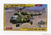 Zvezda Helicopter Mil Mi-8mt Sovietsky viacúčelový vrtuľník Vojenský 1967 1:48 /
