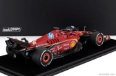 Looksmart Ferrari F1  Sf-24 Team Scuderia Ferrari N 16 Winner Monaco Gp 2024 Charles Leclerc - Con Vetrina - With Showcase 1:18 Červená Bílá Žlutá