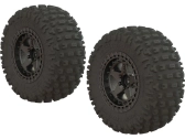 Kolesá Arrma 2.2/3.0" SC Gun Metal, pneumatiky dBoots Fortress (2)