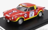 Trofeu Fiat 124 Abarth (night Version) N 57 Rally 1000 Lakes 1974 Marketta Oksala - Terttu Aho 1:43 Červená Žlutá