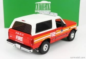 Greenlight Ford usa Bronco Fdny New York Fire Engine 1996 1:18 červená biela