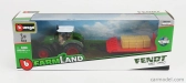 Bburago Fendt Vario 1050 Tractor With Trailer 2016 1:50 Zelená Červená