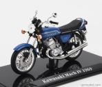 Edicola Kawasaki Mach Iv 1969 1:24 modrá čierna