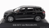 Spark-model Mercedes benz Eqs Suv (x296) Von Mercedes-eq 2022 1:43 Black
