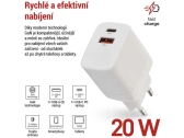 Napájací adaptér GaN PD 20W USB (napájanie)