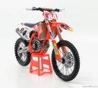 Maisto KTM 450 Sx Red Bull N 84 Jeffrey Herlings Supercross World Champion 2018 1:6 oranžovo-biela