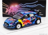 Spark-model Ford england Puma Rally1 Team Ford World Rally M-sport N 8 Winner Rally Chile 2023 Ott Tanak - Martin Jarveoja 1:43 Modrá Žlutá Červená