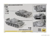 Zvezda Tank T-62 Soviet Main Battle Tank Military 1974 1:72 /
