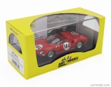Umelecký model Ferrari 275p Spider Ch.0820 N 144 Víťaz 1000km Nurburgring 1964 Ludovico Scarfiotti - Nino Vaccarella 1:43 Červená