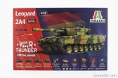 Italeri Krauss-maffei wegmann Tank Leopard 2a4 Military 1998 1:35 /