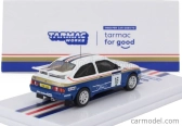Tarmac Ford england Sierra Rs500 Cosworth N 16 Rally Nový Zéland 1989 Saeed Al-hajri - Steve Bond 1:64 Modrá biela