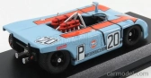 Best-model Porsche 908/03 N 20 1000km Nurburgring 1970 Siffert - Redman 1:43 Modrá Červená