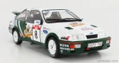 Solido Ford england Sierra Cosworth Rs500 N 8 Rally Tour De Corse 1988 Auriol 1:18 bielo-zelená