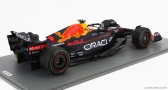 Spark-model Red bull F1 Rb18 Team Oracle Red Bull Racing N 1 World Champion Winner Japan Gp With Pit Board 2022 Max Verstappen 1:12 Matte Blue Yellow Red
