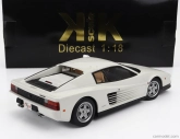 Kk-scale Ferrari Testarossa Mki Usa Version 1984 Monodado Monospecchio 1:18 White