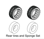 1210018 - Rear Tire & Sponge Set - Buggy (2)