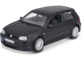 Maisto Volkswagen Golf R32 1:24 čierna matná