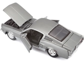 Maisto Ford Mustang GT 1967 1:24 šedá metalíza