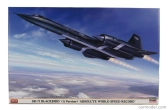 Hasegawa Lockheed martin Vojenské lietadlo Sr-71 A verzia Blackbird 1968 1:72 /