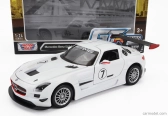 Motor-max Mercedes benz Sls Amg Gt3 N 7 2010 1:24 Bílá