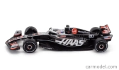 Spark-model Haas F1  Fw24 Team Moneygram Haas N 20 Season 2024 Kevin Magnussen 1:64 Černá Bílá