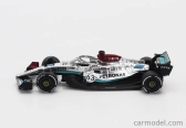 Tarmac Mercedes gp F1 W13e Team Mercedes-amg Petronas F1 N 63 4th Belgium Gp 2022 George Russell 1:64 Stříbrná Zelená
