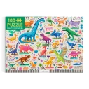 Mudpuppy Puzzle Mighty Dinosaurs 100 dielikov