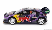 Solido Ford england Puma Rally1 Red Bull Team Ford World Rally M-sport N 19 Winner Rally Montecarlo 2022 S.loeb - I.galmiche 1:18 Purple Yellow Black