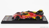 Bbr-models Ferrari 499p 3.0l Turbo V6 Team Ferrari Af Corse N 50 Winner 24h Le Mans 2024 Antonio Fuoco - Miguel Molina - Nicklas Nielsen 1:43 Červená Žltá Čierna