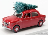 Rio-models Fiat 1100/103 1954 - Christmas Edition 2020 - Con Babbo Natale - With Figure Santa Claus 1:43 Red