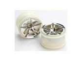 Traxxas disk 2.8" Twin Spoke stříbrný (2) (nitro Z/, elektro P)