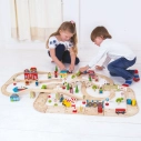 Bigjigs Rail Vláčkodráha a autodráha - poškozený obal
