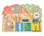 2Kids Toys Activity board Domeček se zvířátky