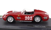 Edicola Ferrari 250tr Spider N 202 Targa Florio 1960 Cliff Allison - Richie Ginther 1:43 Červená
