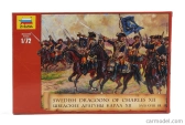 Zvezda Figures Swedish Dragoons Of Charles Xii 1:72 /