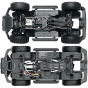 RC auto Trail Crawler, modrá