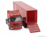 Newray Iveco fiat Stralis 540 Truck Cassonato Brt Bartolini Corriere Espresso 2009 1:43 Red