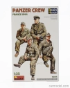 Miniart Figures Soldier Military Panzer Crew 1:35 /
