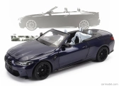 Minichamps BMW radu 4 M4 (g83) Cabriolet 2020 1:18 Modrá